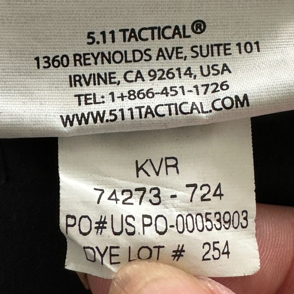 5.11 Tactical Pants‎ Mens Taclite Pro Cargo Pants 44x32 Navy Blue Utility Work - Picture 8 of 11